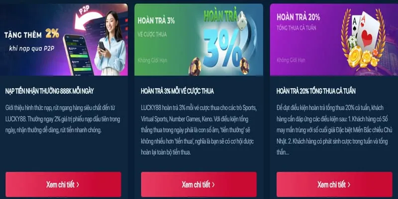 Ưu đãi casino trực tuyến Vibet
